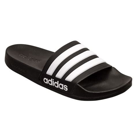 adidas badslippers adilette shower zwart wit|adilette.